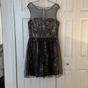 Vera Wang size 14 Black Cocktail Dress